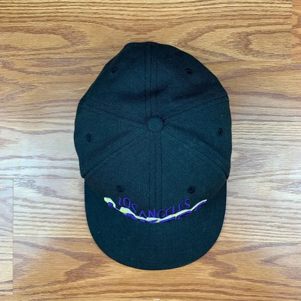 New Era 9Fifty Hardwood Classics Los Angeles Lakers Strapback Flat bill Hat